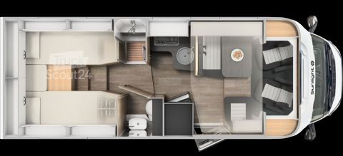 Yarı entegre karavan Sunlight T 68 Adventure Edition Digital Paket