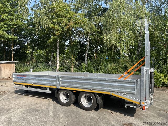 Low loader trailer Möslein TT 14  14,4 t TandemtiefladerNeufahrzeug