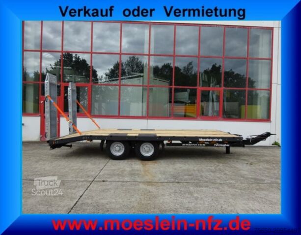 Low loader trailer Möslein TTT 13- 6,28P  Neuer Tandemtieflader 13 t GG