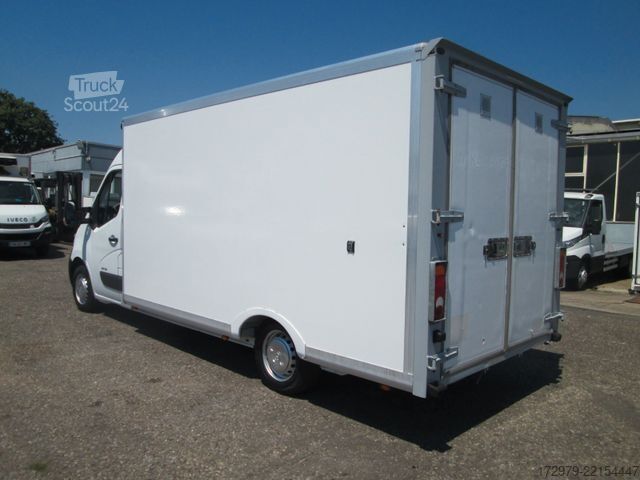 Furgon skrzyniowy RENAULT Master 125DCI 2.3*Maxi-Koffer 4.10m*Rampe*Klima*