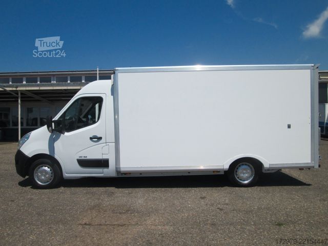 Furgon skrzyniowy RENAULT Master 125DCI 2.3*Maxi-Koffer 4.10m*Rampe*Klima*