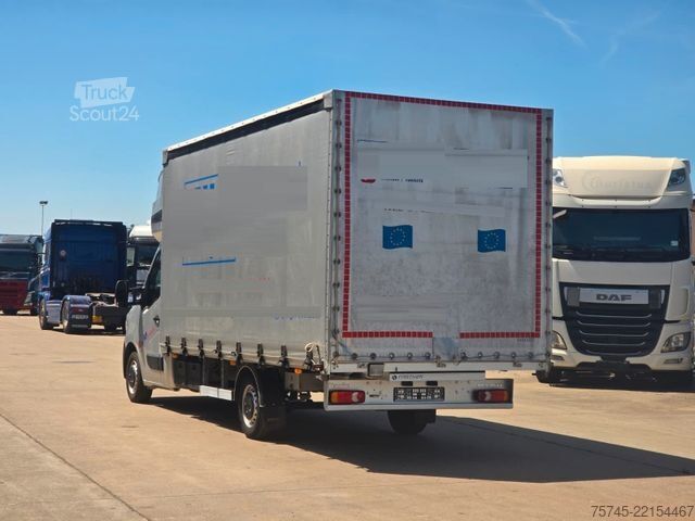 Samochód dostawczy z plandeką RENAULT MASTER * PR+PL * SCHLAFKABINE * KLIMA * TEMP*TOP