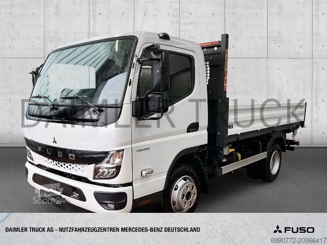 Trijų pusių savivartis furgonas FUSO Mitsubishi Canter 7C18 4x2 Kipper AHK KlimaA LED