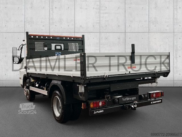 Trijų pusių savivartis furgonas FUSO Mitsubishi Canter 7C18 4x2 Kipper AHK KlimaA LED