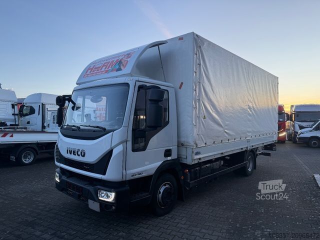 Transporter mit Pritsche & Plane IVECO Eurocargo 80E19/P  Euro6D Plane LBW 1000kg
