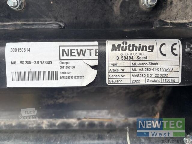 Pflegetechnik Müthing MU-VS 280-2.0 VARIOSHARK MITTIG