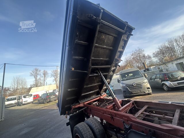 Kiepwagen Mercedes-Benz 814 Kipper mit Hiab Kran 045 ,6 Zylinder