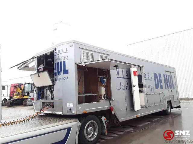 Refrigerated/freezer transport HCF Oplegger markt/vis/marche koeltoog