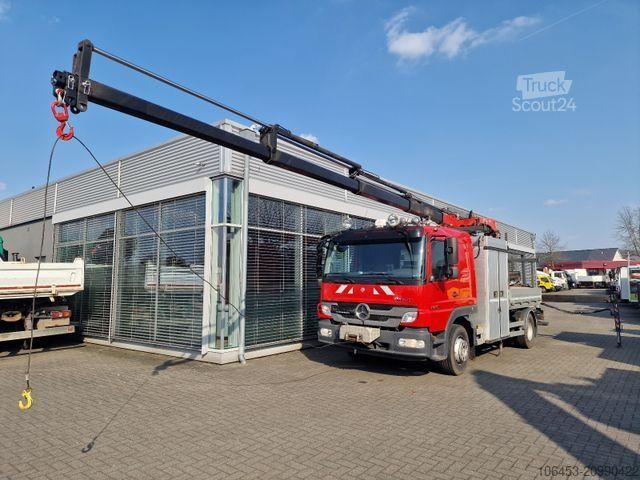 Valník MERCEDES-BENZ Atego  1326 Pritsche/Kran/Funk/Winde/Fernvekehr