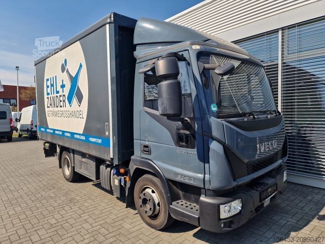Furgon cu prelată laterală IVECO 80-210 L Pritsche 1,5 LDW/Schiebepl li /Getränke