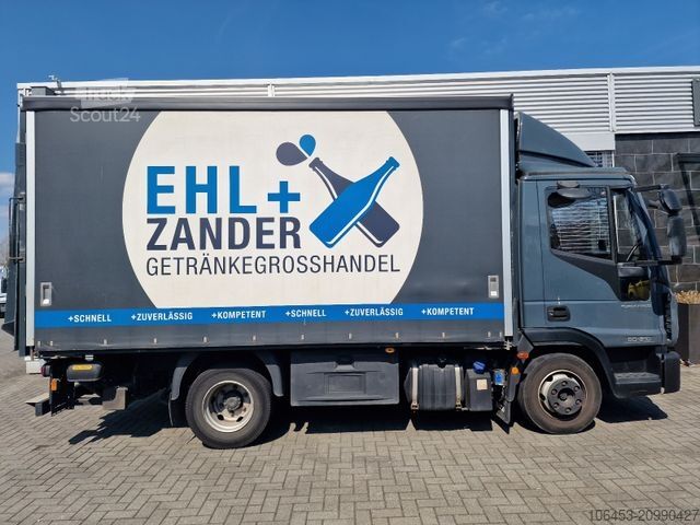 Furgon cu prelată laterală IVECO 80-210 L Pritsche 1,5 LDW/Schiebepl li /Getränke