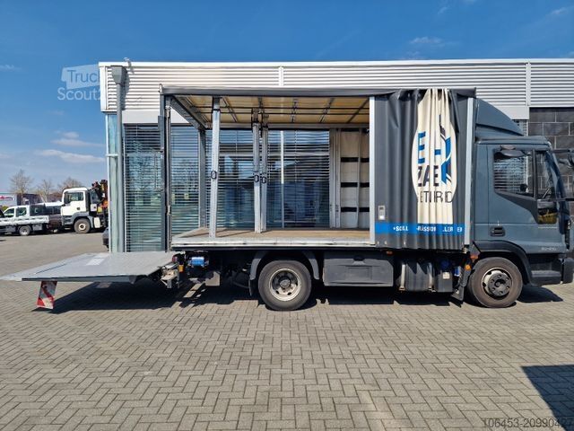 Furgon cu prelată laterală IVECO 80-210 L Pritsche 1,5 LDW/Schiebepl li /Getränke