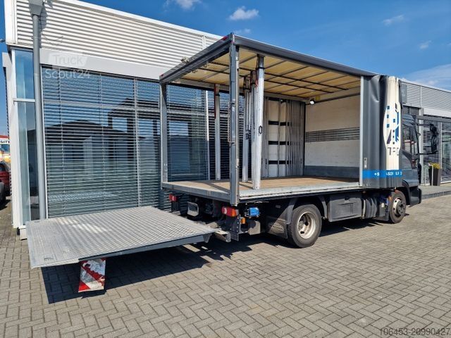 Furgon cu prelată laterală IVECO 80-210 L Pritsche 1,5 LDW/Schiebepl li /Getränke