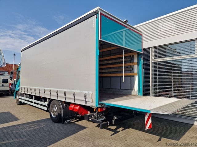 Flaklastbil med kapell IVECO Eurogargo 150-25 LL Pritsche/1,5 LDW/Fernvekehr