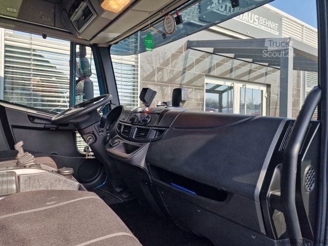 Flaklastbil med kapell IVECO Eurogargo 150-25 LL Pritsche/1,5 LDW/Fernvekehr