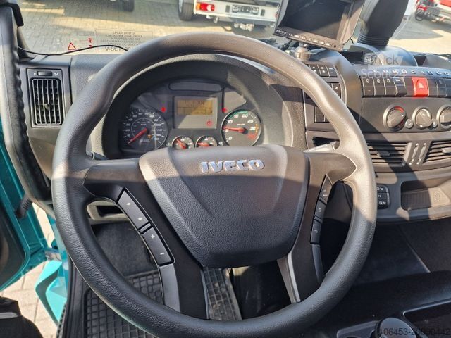 Flaklastbil med kapell IVECO Eurogargo 150-25 LL Pritsche/1,5 LDW/Fernvekehr