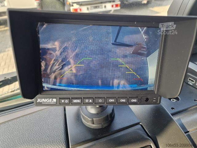 Flaklastbil med kapell IVECO Eurogargo 150-25 LL Pritsche/1,5 LDW/Fernvekehr