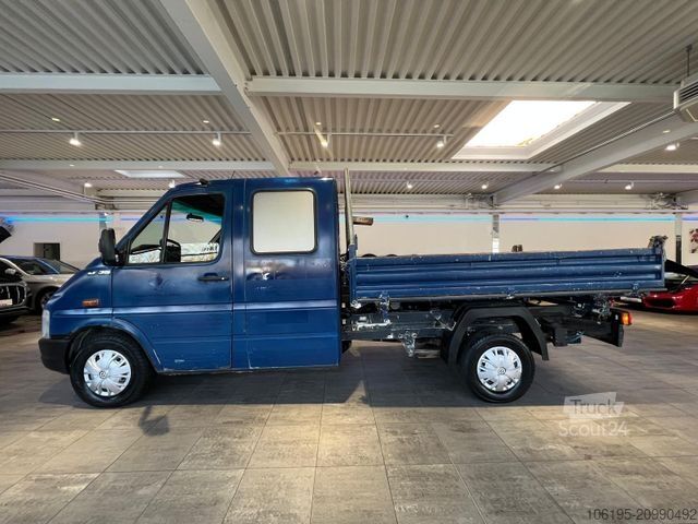 Kiepwagen bestelauto VOLKSWAGEN LT 35 TDI DoKa *Meiller 3-Seiten Kipper+