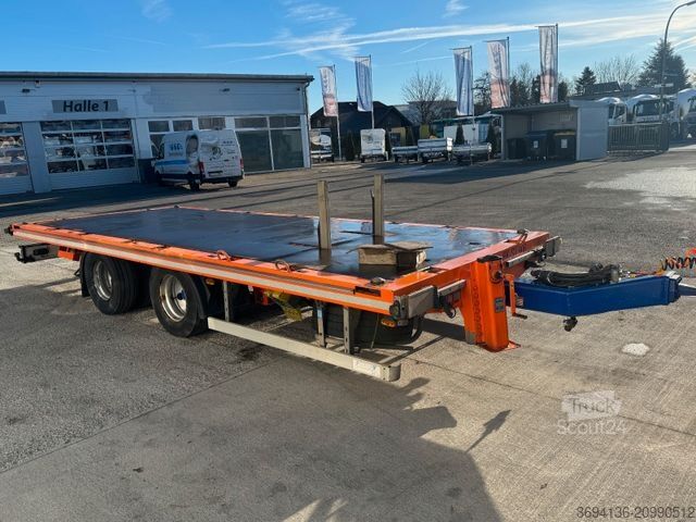 Dieplader oplegger  FAKA ZAA 18 Tandemtieflader Container