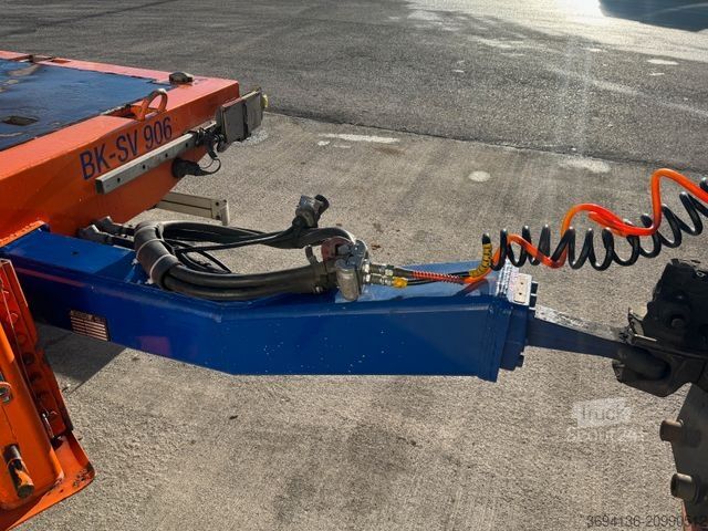 Dieplader oplegger  FAKA ZAA 18 Tandemtieflader Container