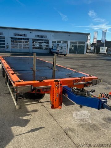 Dieplader oplegger  FAKA ZAA 18 Tandemtieflader Container