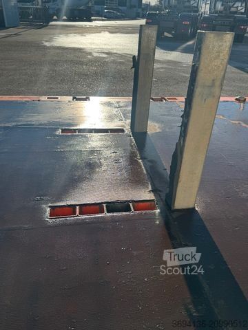 Dieplader oplegger  FAKA ZAA 18 Tandemtieflader Container