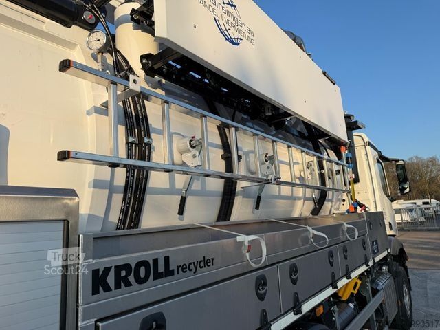 Camion-citerne à vide MERCEDES-BENZ AROCS 2548 L 6x4 / KROLL Wasserrückgewinner WRS1