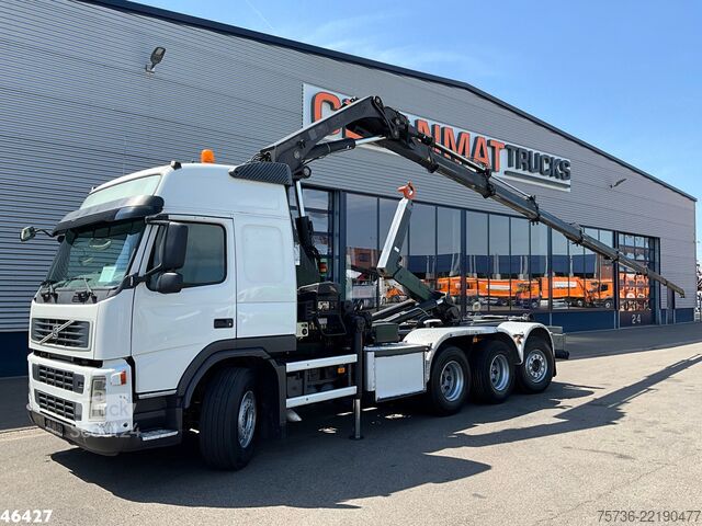 Kablio rankenos sistema Volvo FM 480 8x4 Hiab 28 Tonmeter laadkraan