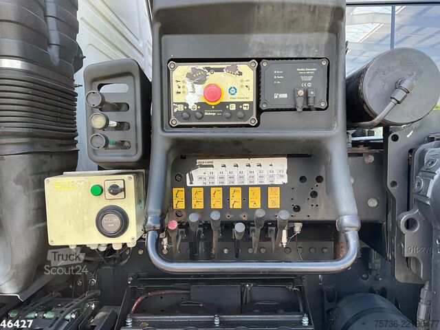 Kablio rankenos sistema Volvo FM 480 8x4 Hiab 28 Tonmeter laadkraan