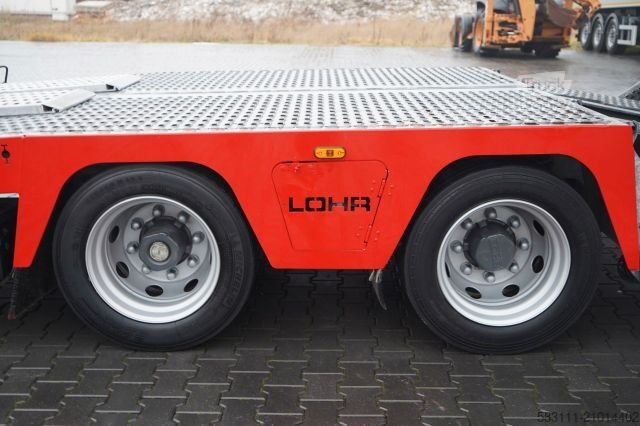 Autodraagtruck DAF XF 480 / LORA / LOHR / 16,5 M / 4 DOSTAWCZAKI /