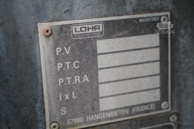 Autodraagtruck DAF XF 480 / LORA / LOHR / 16,5 M / 4 DOSTAWCZAKI /