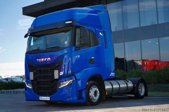 Standaard trekker IVECO S-WAY / 460 / RETARDER / LNG / MEGA / LOW DECK