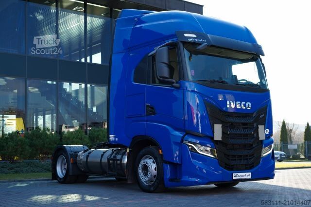 Standaard trekker IVECO S-WAY / 460 / RETARDER / LNG / MEGA / LOW DECK