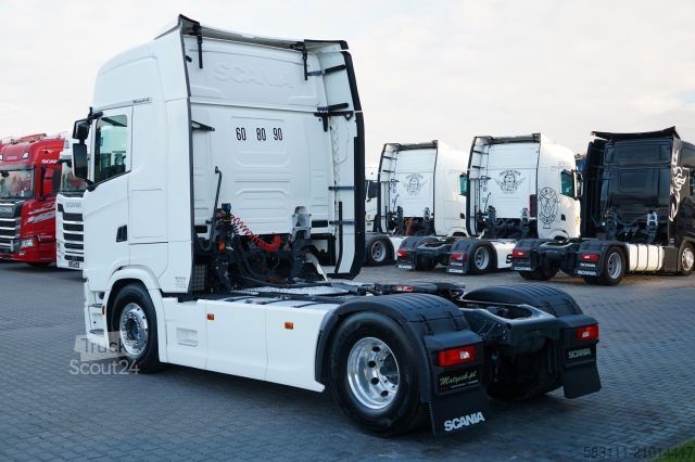 Standardní tahač SCANIA S 500 / HYDRAULIKA / RETARDER / I-PARK COOL / AL