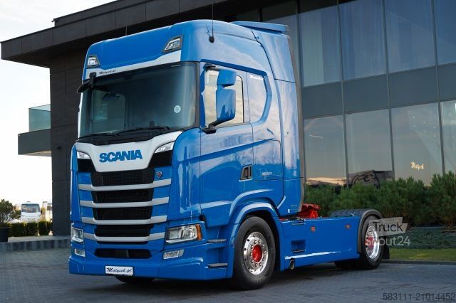 Standaard trekker SCANIA S 500 / RETARDER / I-PARK COOL / ALUFELGI
