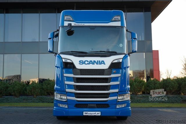 Standaard trekker SCANIA S 500 / RETARDER / I-PARK COOL / ALUFELGI