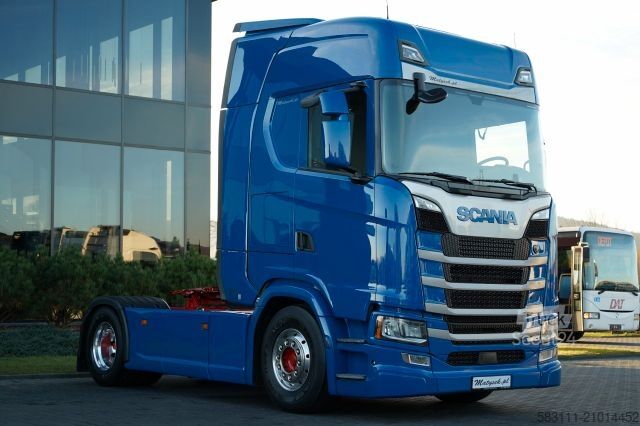 Standaard trekker SCANIA S 500 / RETARDER / I-PARK COOL / ALUFELGI