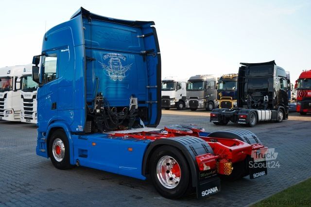 Standaard trekker SCANIA S 500 / RETARDER / I-PARK COOL / ALUFELGI