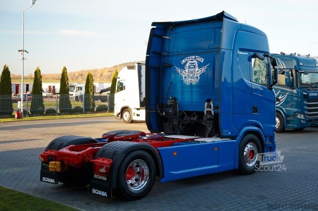 Standaard trekker SCANIA S 500 / RETARDER / I-PARK COOL / ALUFELGI