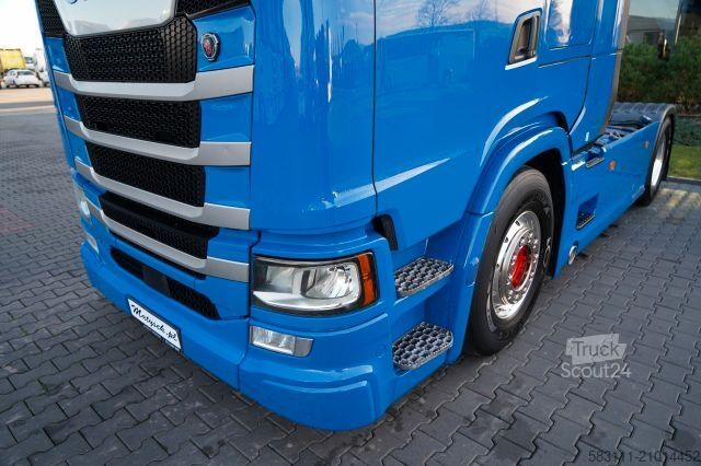 Standaard trekker SCANIA S 500 / RETARDER / I-PARK COOL / ALUFELGI