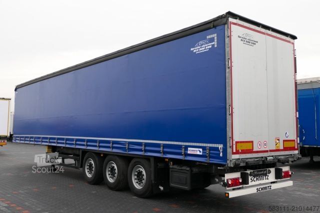 Otvorena poluprikolica sa ceradom SCHMITZ CARGOBULL FIRANKA / 2017 ROK / STANDARD