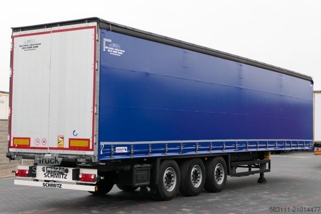 Otvorena poluprikolica sa ceradom SCHMITZ CARGOBULL FIRANKA / 2017 ROK / STANDARD