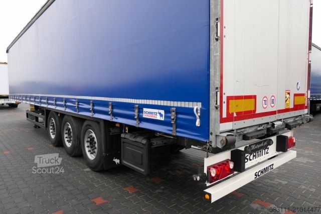 Otvorena poluprikolica sa ceradom SCHMITZ CARGOBULL FIRANKA / 2017 ROK / STANDARD