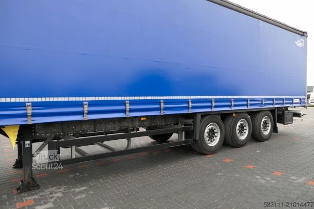 Otvorena poluprikolica sa ceradom SCHMITZ CARGOBULL FIRANKA / 2017 ROK / STANDARD