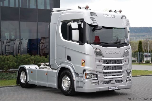 Tracteur routier standard SCANIA R 500 / RETARDER / I-PARK COOL / NISKA KABINA /