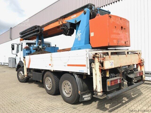 Grue montée sur camion Mercedes-Benz 2638 K 6x4 mit Heckkran Palfinger PK 68000 2638 K 6x4 mit Heckkran Palfinger PK 68000
