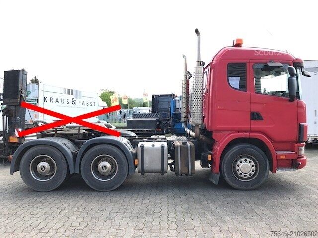 Camion à usage spécial Scania R164 GA6x4NZ 480 R164 GA6x4NZ 480, Retarder, Hydraulik