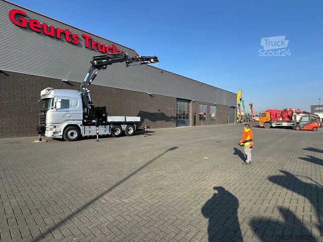 Camión grúa Scania R580 V8 6X4 TREKKER/TRACTOR/SZM MET EFFER 315/6...