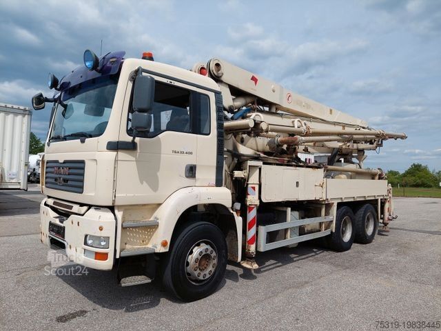 Автобетононасос MAN TGA 33.400 6x4 BB JMBH 33
