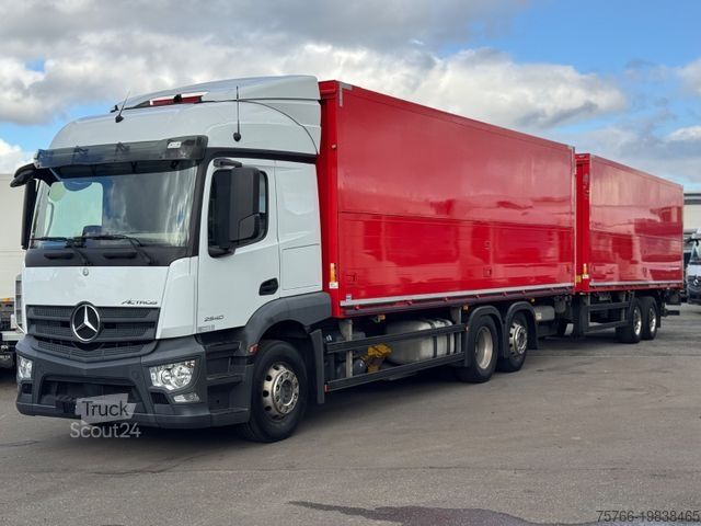 Camião de bebidas MERCEDES-BENZ ACTROS 2540 L/ 2 x LBW / LENKACHSE / KOMPLETTZUG